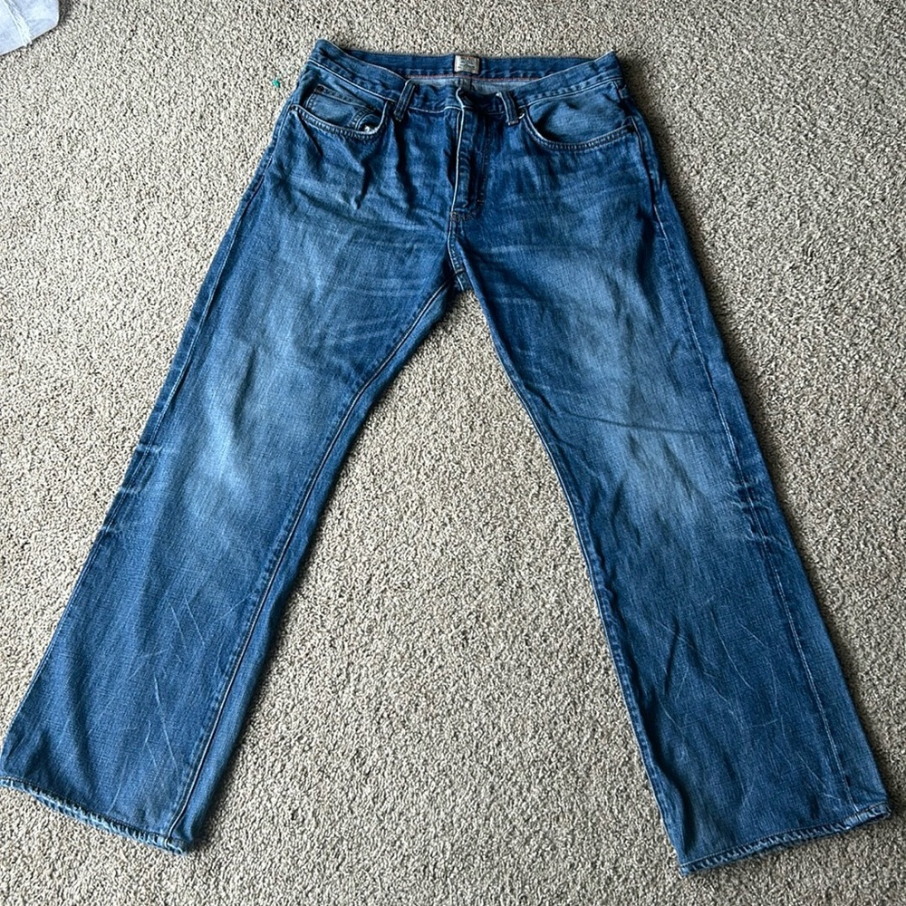 J.Crew Men’s vintage bootcut jeans. Sz 32X32.
